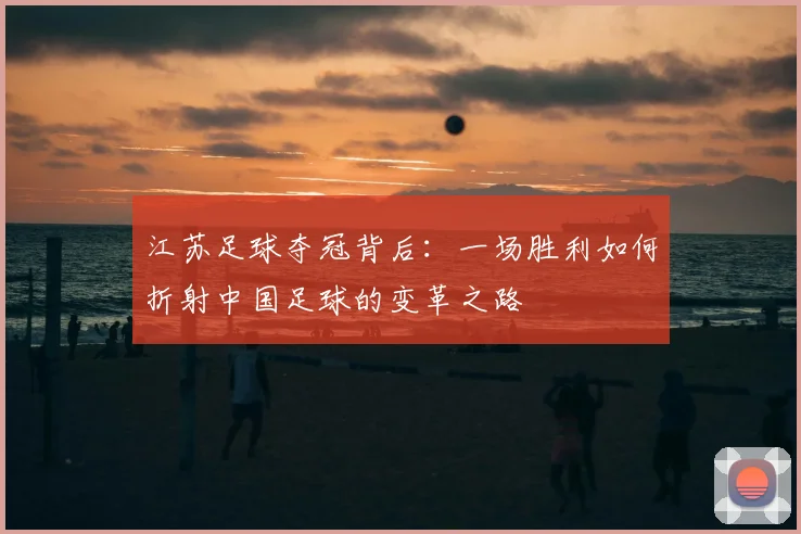 江苏足球夺冠背后:一场胜利如何折射中国足球的变革之路